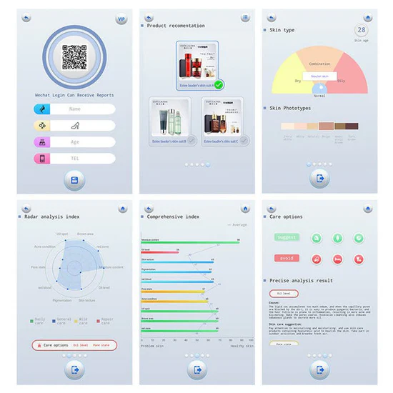 Skin Analyser 3D AI